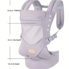 Genius Baby Carrier Front & Rear Dual Purpose Pure Cotton Go Out Baby Holding