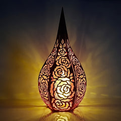 1pc Metal Cutting Dies 3D Lantern Rose Cut Die For Paper Card Making