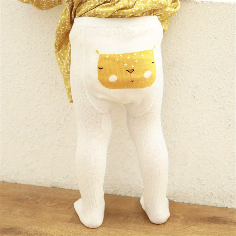 Kids Cartoon Pattern Leggings Breathable Pantyhose Tights