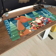 Mouse Pad Non slip Rubber Base for Computer Desk Creative Keyboard Pad