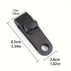 5pcs Tarp Clamp Canopy Clip Gripper Caravan Jaw Grip Tighten Tool