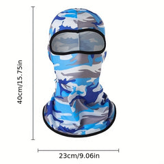 UV Protection Balaclava Hat Camouflage Ski Mask Outdoor Sun Protection Hat