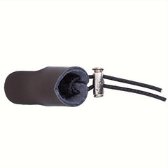 Archery Finger Tab PU Leather Longbow Recurve Bow Thumb Ring