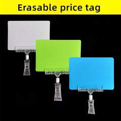 Erasable Fresh Food Tag Set POP Clip Promotional Tag