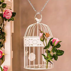 2pcs Hanging Chain For Bird Feeders Planters Lanterns And Ornaments Silvery