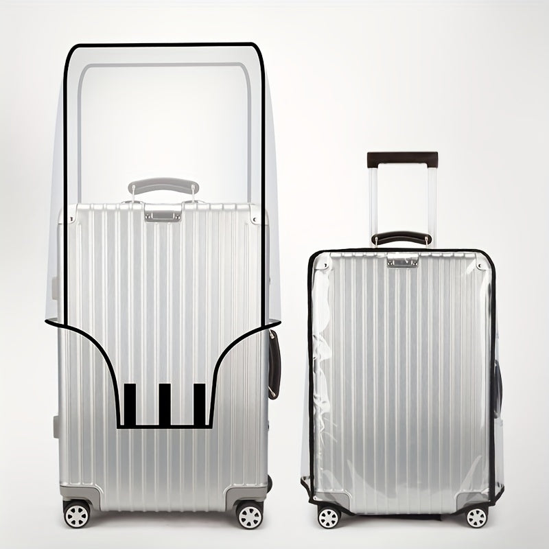 Clear PVC Luggage Protector Cover Waterproof Travel Case Cover