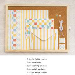 12pcs Letter Papers & Envelopes Set - Ideal for Gifting
