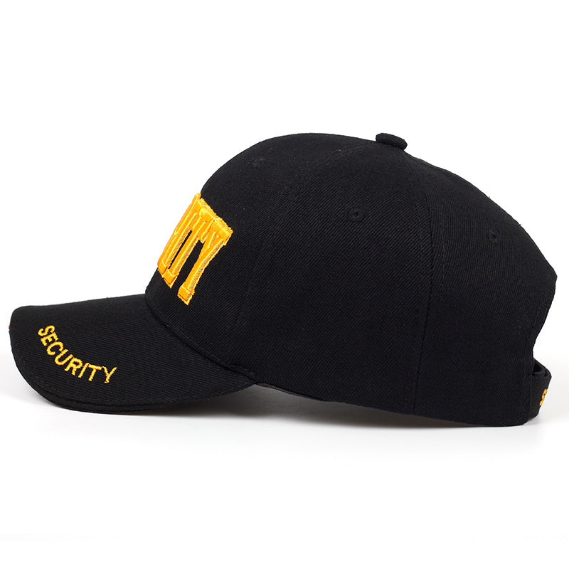 SECURITY Men's Sports Embroidered Baseball Cap