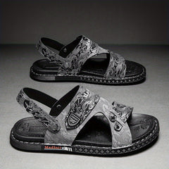 Men's Wear Resistant Non Slip Sandals Quick Drying Comfy Slides Beach Shoes