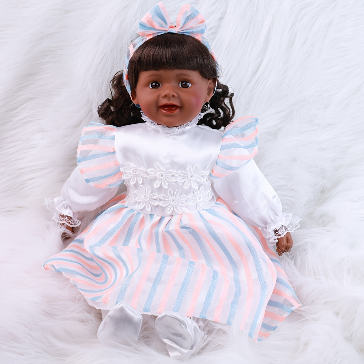25" Reborn Doll Cartoon Style Boys Girls Christmas Birthday