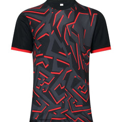 Men's Geometry Print Football Jersey Breathable Club Uniform