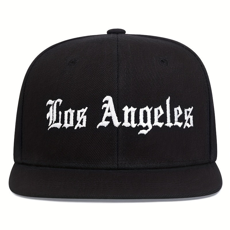 LOS ANGLES Embroidery Baseball Cap Gothic Stylish Unisex Snapback Hats Sunscreen