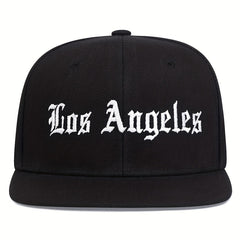 LOS ANGLES Embroidery Baseball Cap Gothic Stylish Unisex Snapback Hats Sunscreen