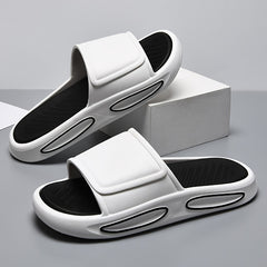 Men Lightweight Non Slip Open Toe Slides