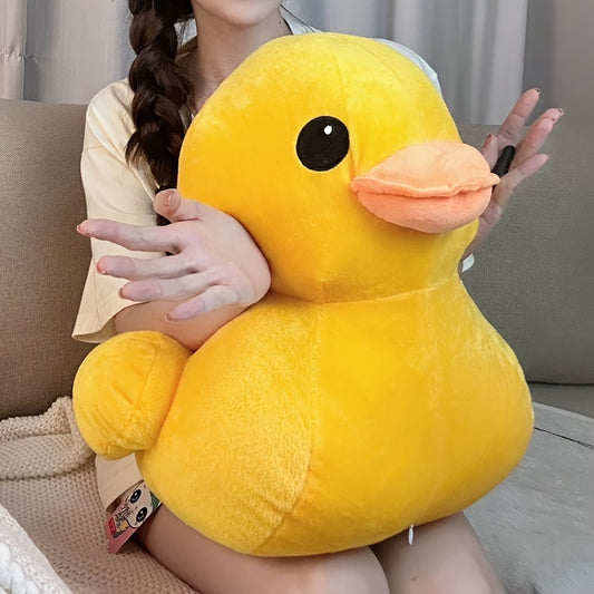 Giant Soft Yellow Duck Plush Toy for Kids