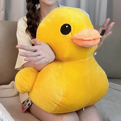 Giant Soft Yellow Duck Plush Toy for Kids