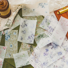 20pcs Girl Dream Lace Series Collage Paper Pack