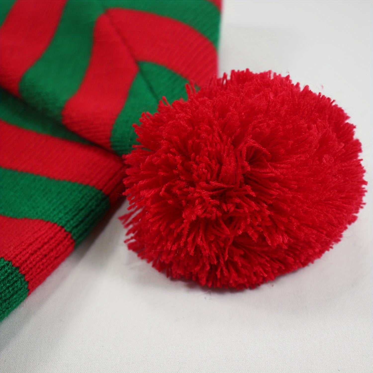 Christmas Knitted Santa Hat Soft Warm Beanie
