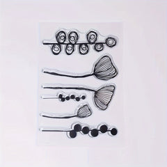Flower Clear Stamp for Card Decoration DIY Scrapbook Album Crafts