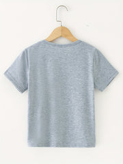 Baby Casual Awesome Nana Round Neck T-shirt Summer Clothes
