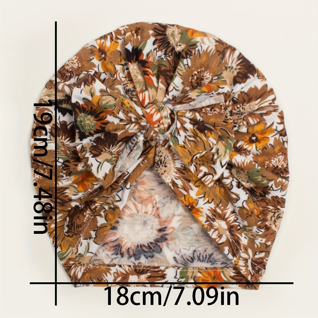 Printed Donut Kids' Hat Soft Pullover Hat for Newborns