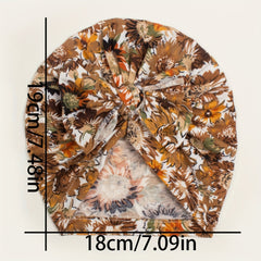 Printed Donut Kids' Hat Soft Pullover Hat for Newborns