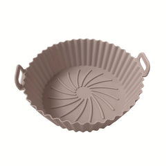 Silicone Air Fryer Liner 16cm Round Reusable Baking Tray Oven Accessories