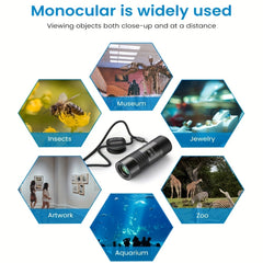 6X20 Monocular BAK4 Prism Telescope Lenses