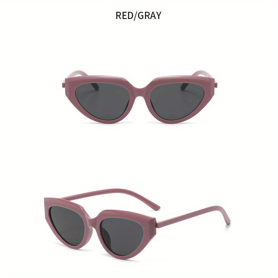 Triangle Cat Eye Sunglasses Men Women UV400 Sun Shades