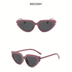 Triangle Cat Eye Sunglasses Men Women UV400 Sun Shades