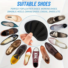 Self Adhesive Heel Cushion Pads Prevent Shoes Too Big For Women Men