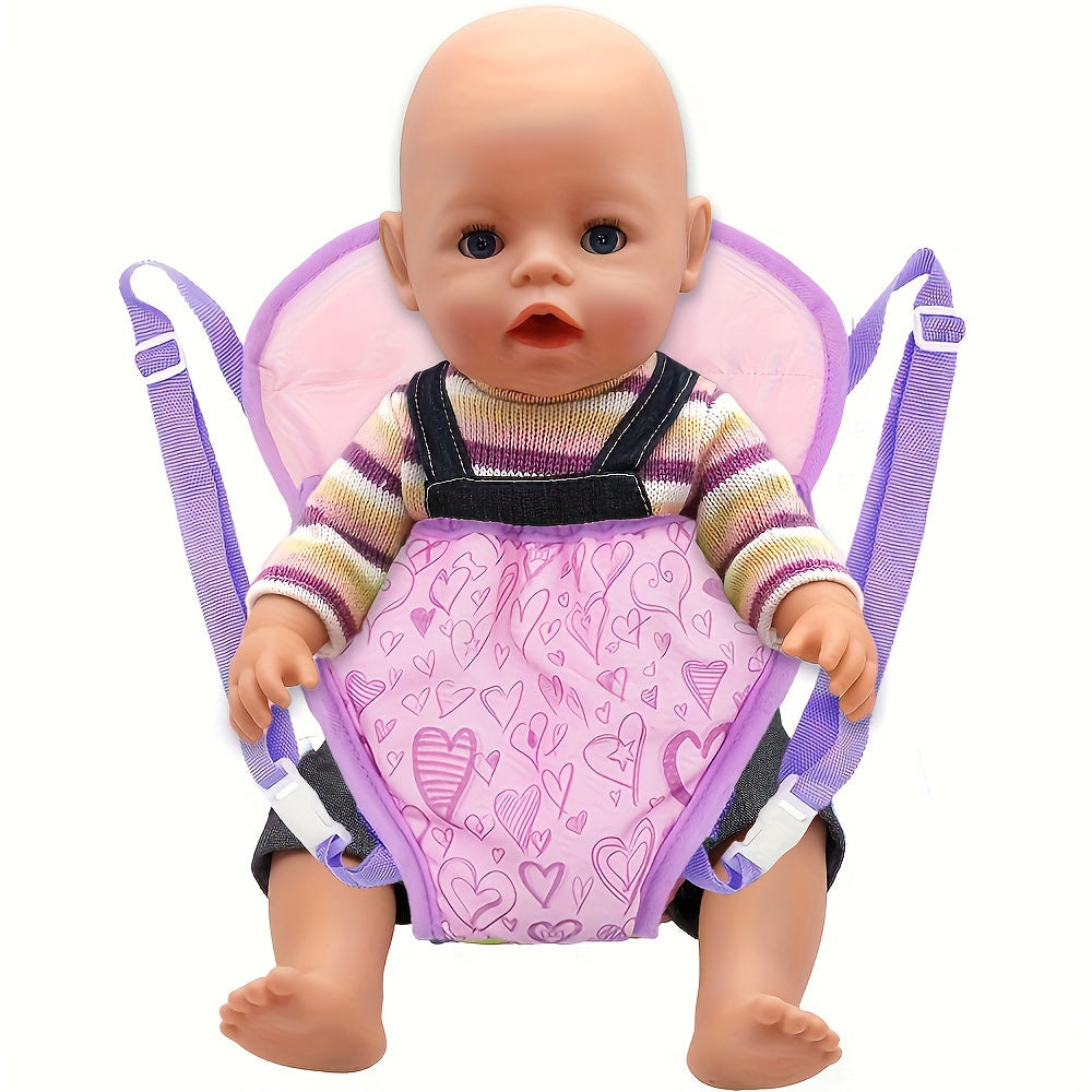 Doll Carrier Backpack for 30 48 45 Youngsters & Reborn Dolls Durable Polyester