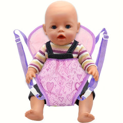 Doll Carrier Backpack for 30 48 45 Youngsters & Reborn Dolls Durable Polyester