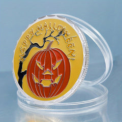 Halloween Challenge Coin - Spooky Night Commemorative Collectible