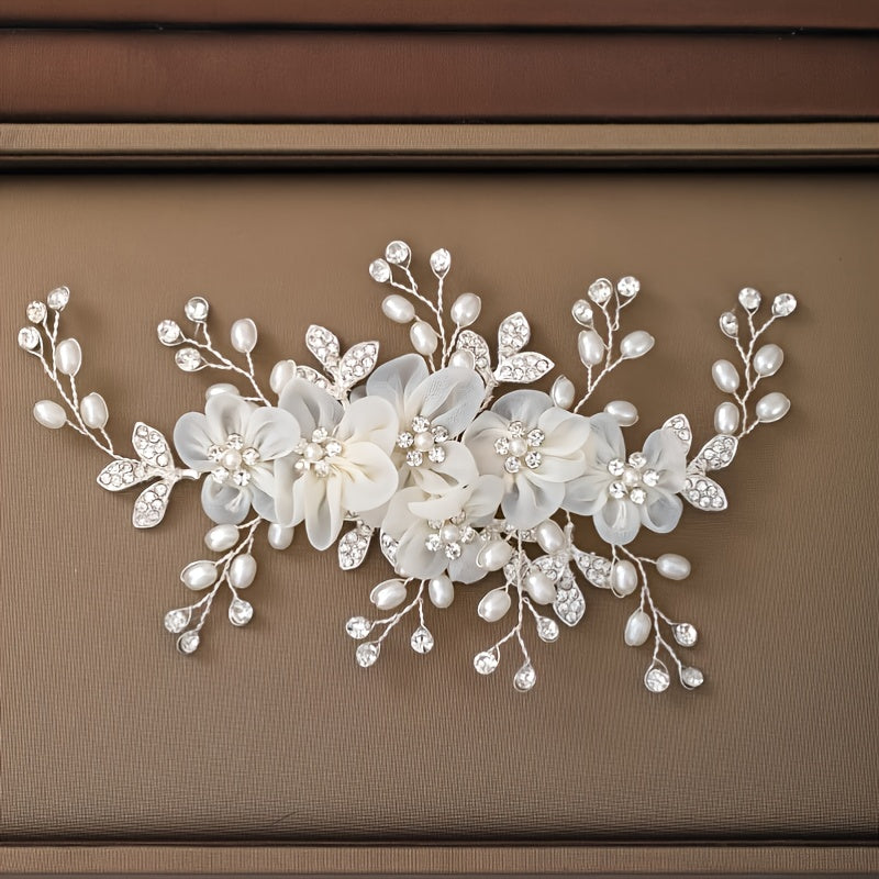 Pearl Wedding Hair Comb Bridal Hair Accessory