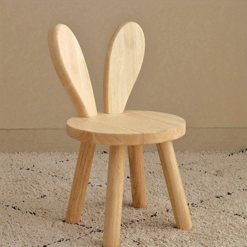 Wooden Toddler Chair Solid Wood Chair Kids Stool Chair For Playroom Nursery