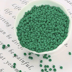 690pcs Solid Matte Rice Beads Jewelry Making