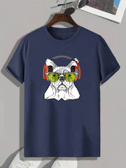 Pug Headphone Men's Tee