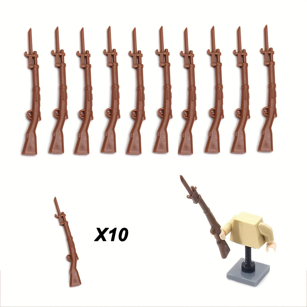 Building Blocks Man Figures Toy Weapon Parts