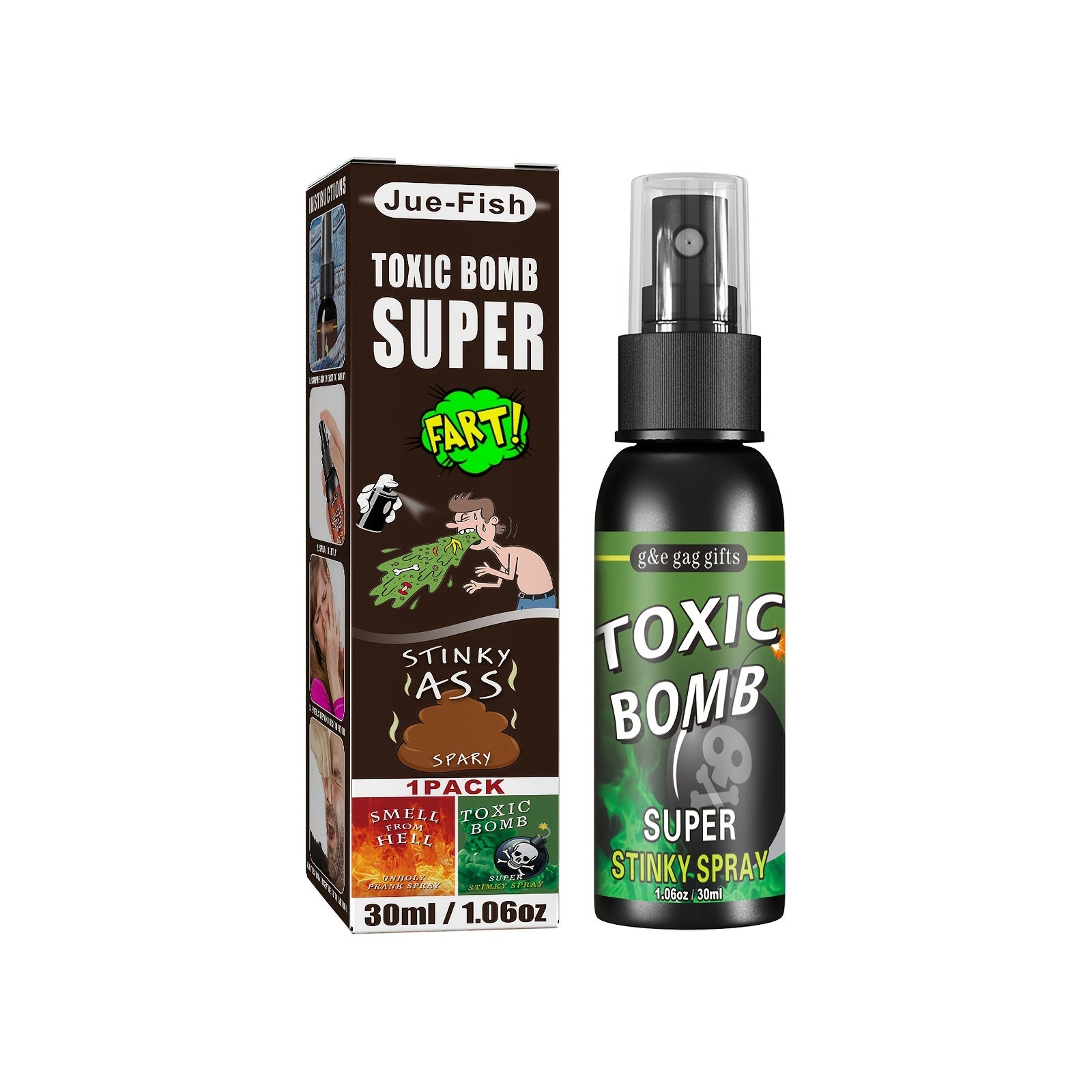 Fart Spray Funny Toys Pack of 3