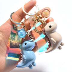 Acrylic Dino Doll Keychain for Boys