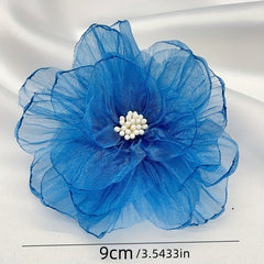 Organza Flower Artificial Flower Wedding Home Decor Scrapbook DIY
