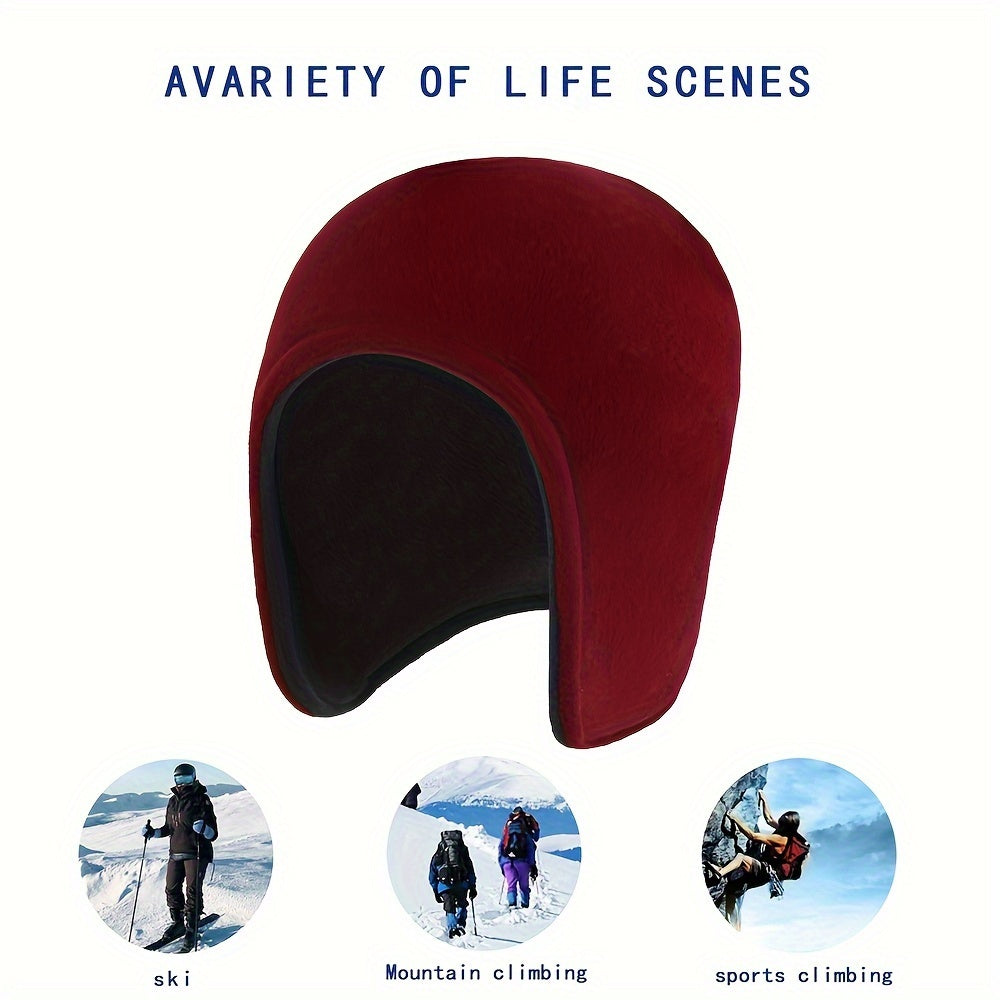 Winter Cycling Warm Cap Polar Fleece Windproof Ear Protection Hat
