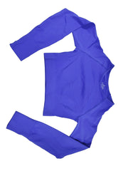Seamless Long Sleeve Yoga Top Slim Fit T-shirt with Thumbhole