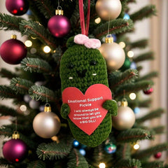Cucumber Love Amulet Doll Making Kit Pink Heart Bow Craft DIY Accessory