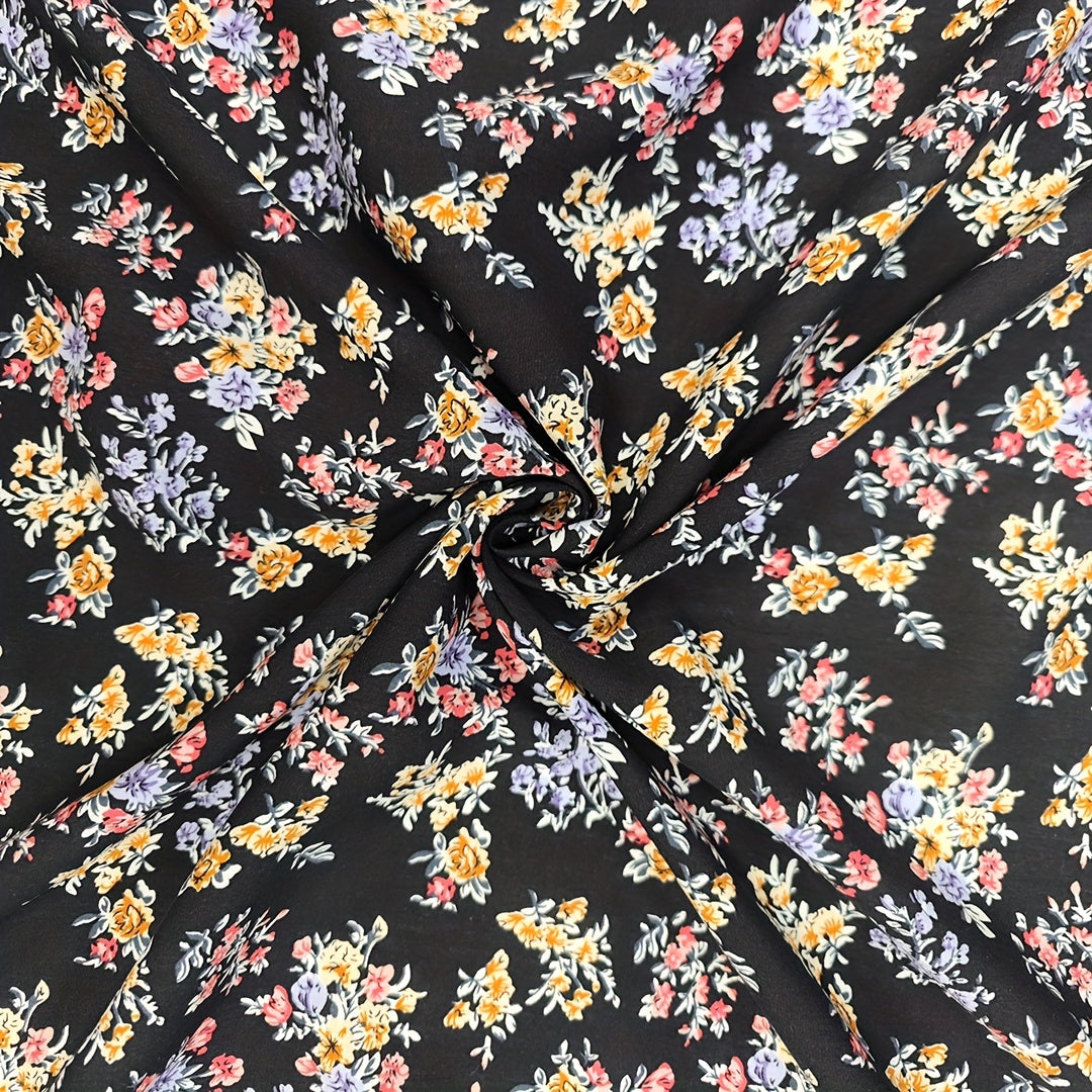 1pc Artificial Cotton Fabric Diy Cloth Pants Dress Fabric Diy Quilt Cut Size 1ya