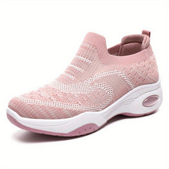 Women's Breathable Air Cushion Slip On Socks Sneakers
