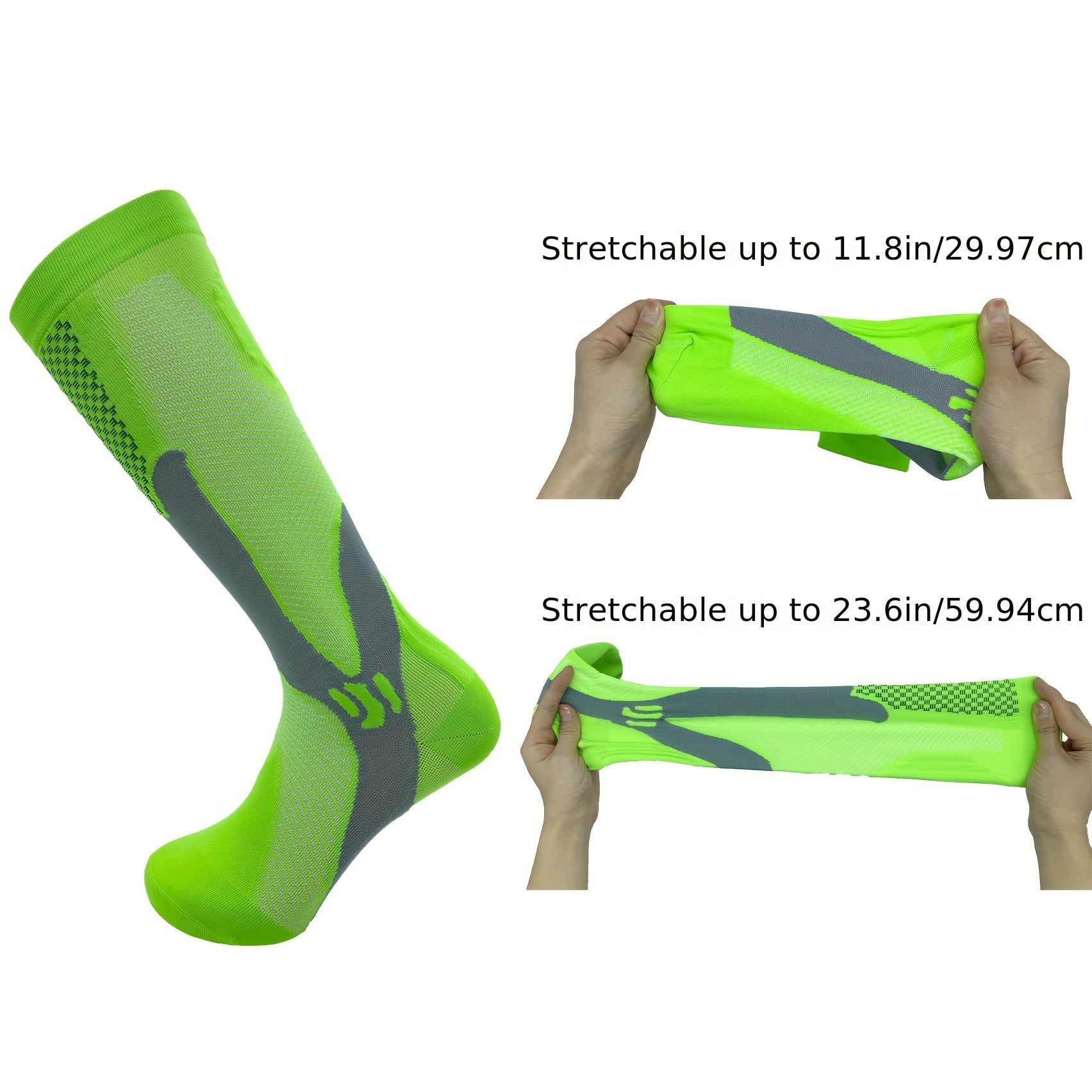 Men's Compression Sport Socks Sweat Absorbing Breathable Socks