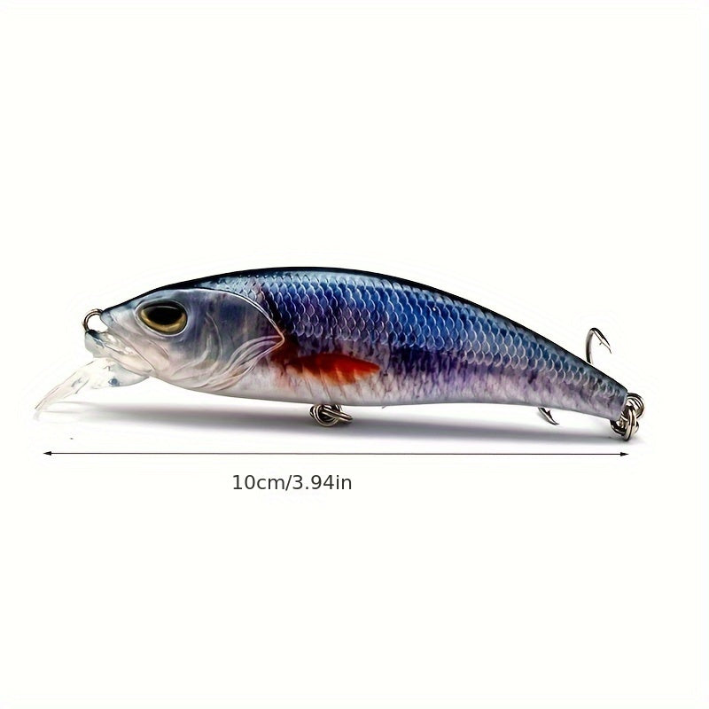 Jerkbait Lures with LED Lights, USB Rechargeable