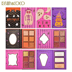 Halloween 21 Colors Eyeshadow Palette Set Pearly Matte Earth Orange Brightening
